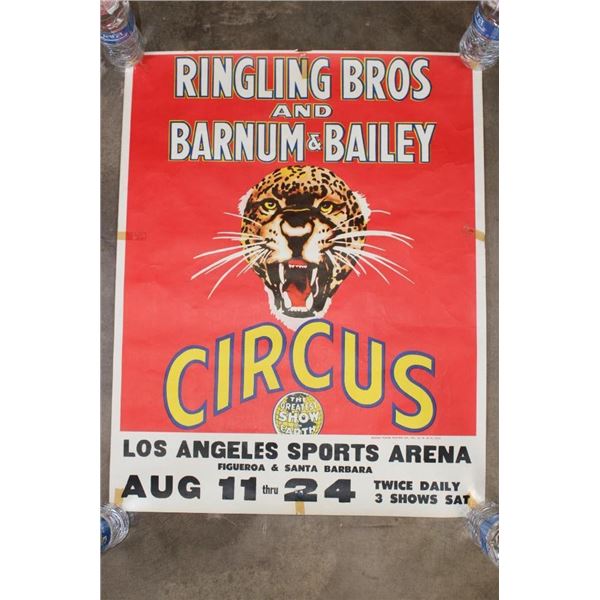 Original "Ringling Brothers Barnum and Bailey Circus" Advertisement from 1942