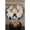 Image 6 : Big "Hopi Eagle" KACHINA DOLL by Hopi artist Lyndell Begay