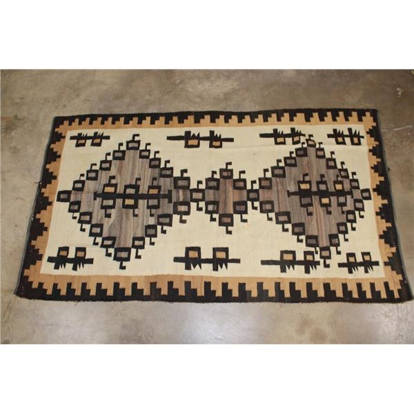 Authentic Early 1900's Hand Woven NAVAJO Rug