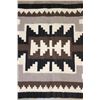 Image 4 : Traditional Hand-woven "Two Grey Hills" NAVAJO TEXTILE or Rug