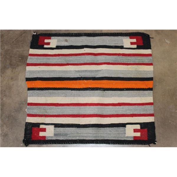 Early to Mid 20th Century Antique Hand-woven NAVAJO Rug