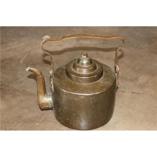 Antique Russian Copper KETTLE
