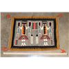 Image 2 : Small Mid-Century Hand-woven NAVAJO YEI Rug