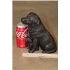 Image 2 : Mother DOG with Her PUPPY Bronze Sculpture, Weight 4 lbs