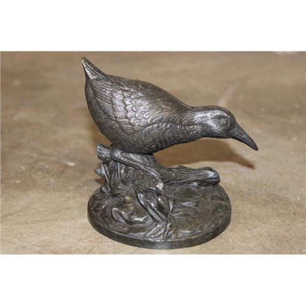 Small BIRD Bronze Sculpture, Weight 1 lb
