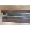 Image 4 : (4) Leather BELTS by ZEB (ONE$)