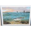 Image 3 : Renowned artist John P. Cowan 1989 Limited Ed. Texas Saltwater Print and Stamp. Signed and numbered