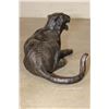 Image 5 : Laying TIGER Bronze Sculpture, Weight 10 lbs