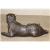 Image 6 : Laying TIGER Bronze Sculpture, Weight 10 lbs