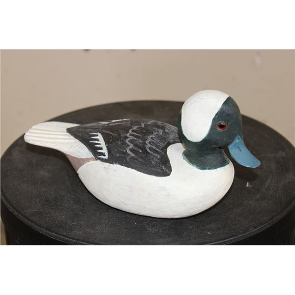 "BuffleHead" Duck DECOY Hand-carved by Gerald Trembley of Alburg Springs, Vermont