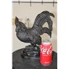 Image 2 : Bronze ROOSTER Sculpture on a Bronze Base, Weight 8 lbs