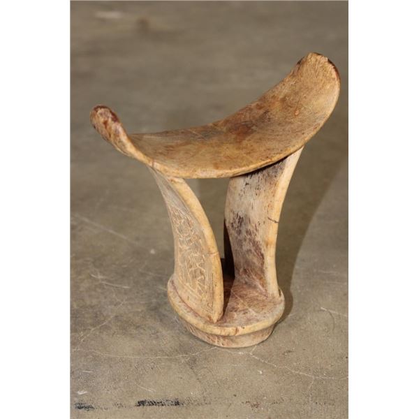 Antique African HEADREST PILLOW made from Carved Wood