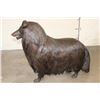 Image 4 : XL Bronze COLLIE Dog Bronze Sculpture, Weight 58 lbs