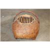 Image 1 : Antique Hand-woven SNAKE BASKET with a Sliding Lid