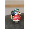 Image 4 : (2) Collectible Miniature Jett Burnet "Ducks Unlimited" Resin Duck Decoys (ONE$)