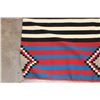 Image 6 : Antique "Satima Spring Arizona" Print Hand-woven NAVAJO Rug by Native Weaver Jean Nez