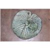 Image 1 : FROG lounging on a Lily Pad Bronze Sculpture, Weight 4 lbs