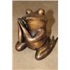 Image 1 : Small Bronze FROG Fountain, Weight 3 lbs