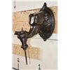 Image 2 : Bronze ELEPHANT Head Wall Sconce Candleholder, Weight 5 lbs