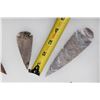Image 3 : (9) Flint Spear Point ARROWHEADS in a Display Case (ONE$)
