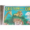 Image 2 : Original "Cristiani Bros. Circus" Advertisement from 1958 by Artist F.D. Freeland