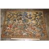 Image 2 : French Jacquard (Woven) Tapestry with Hunting Scene