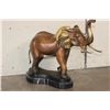 Image 1 : Big Elephant BRONZE Sculpture on a Marble Base, Signed by Marius