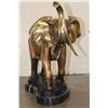 Image 3 : Big Elephant BRONZE Sculpture on a Marble Base, Signed by Marius
