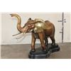 Image 4 : Big Elephant BRONZE Sculpture on a Marble Base, Signed by Marius