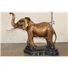 Image 5 : Big Elephant BRONZE Sculpture on a Marble Base, Signed by Marius