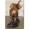 Image 6 : Big Elephant BRONZE Sculpture on a Marble Base, Signed by Marius