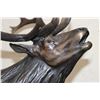 Image 6 : Big Original "Bugle Boy" Elk Bronze #7 of 18 by artist Greg O'Neal, Weight 20 lbs