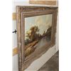 Image 7 : Signed Original A.D. GREER Oil Painting on Canvas in a Beautiful Carved Wooden Frame