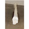 Image 10 : Scrimshawed GIRAFFE Femur Bone on a Wooden Display Stand by African Artist J.Nkosi
