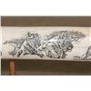 Image 4 : Scrimshawed GIRAFFE Femur Bone on a Wooden Display Stand by African Artist J.Nkosi