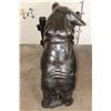 Image 8 : XXL Life-sized PIG Bronze Statue, Weight 105 lbs
