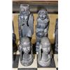 Image 4 : *Big* Hand-carved Soap Stone African CHESS BOARD Set with All 32 Pieces