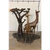 Image 5 : XXL Bronze GIRAFFE Table Base, Weight 102 lbs
