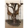 Image 9 : XXL Bronze GIRAFFE Table Base, Weight 102 lbs