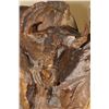 Image 19 : Huge Original Hand-carved Leadwood Sculpture of WILDEBEESTS by artist Robert Nzali