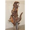 Image 1 : XL 4' Original Leadwood Hand-carved Sculpture "Lucky" by African artist Nhlanhla S. Nkala