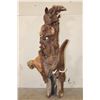 Image 3 : XL 4' Original Leadwood Hand-carved Sculpture "Lucky" by African artist Nhlanhla S. Nkala