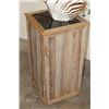 Image 10 : ZEBRA and Rustic Wood Pedestal Mount