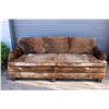 Image 1 : Big Brindle Cowhide COUCH or SOFA