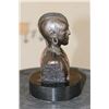Image 3 : Original Bronze African Masai Bust on a Black Granite Base signed and numbered by Raj S. Paul