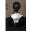 Image 5 : Original Bronze Female Masai Woman Bust on a Black Granite Base signed and numbered by Raj S. Paul
