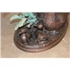 Image 4 : XXL DUCK Family Bronze Sculpture on a Marble Base, Weight 79 lbs