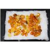 Image 1 : Authentic Raw and Polished "Baltic Gold" Fossil AMBER Gemstones, Weight 79.19 g (ONE$)