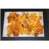 Image 5 : Authentic Raw and Polished "Baltic Gold" Fossil AMBER Gemstones, Weight 79.19 g (ONE$)
