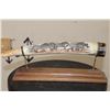 Image 1 : Scrimshawed HIPPOPOTAMUS Ivory Tusk by African artist Luciana Masina